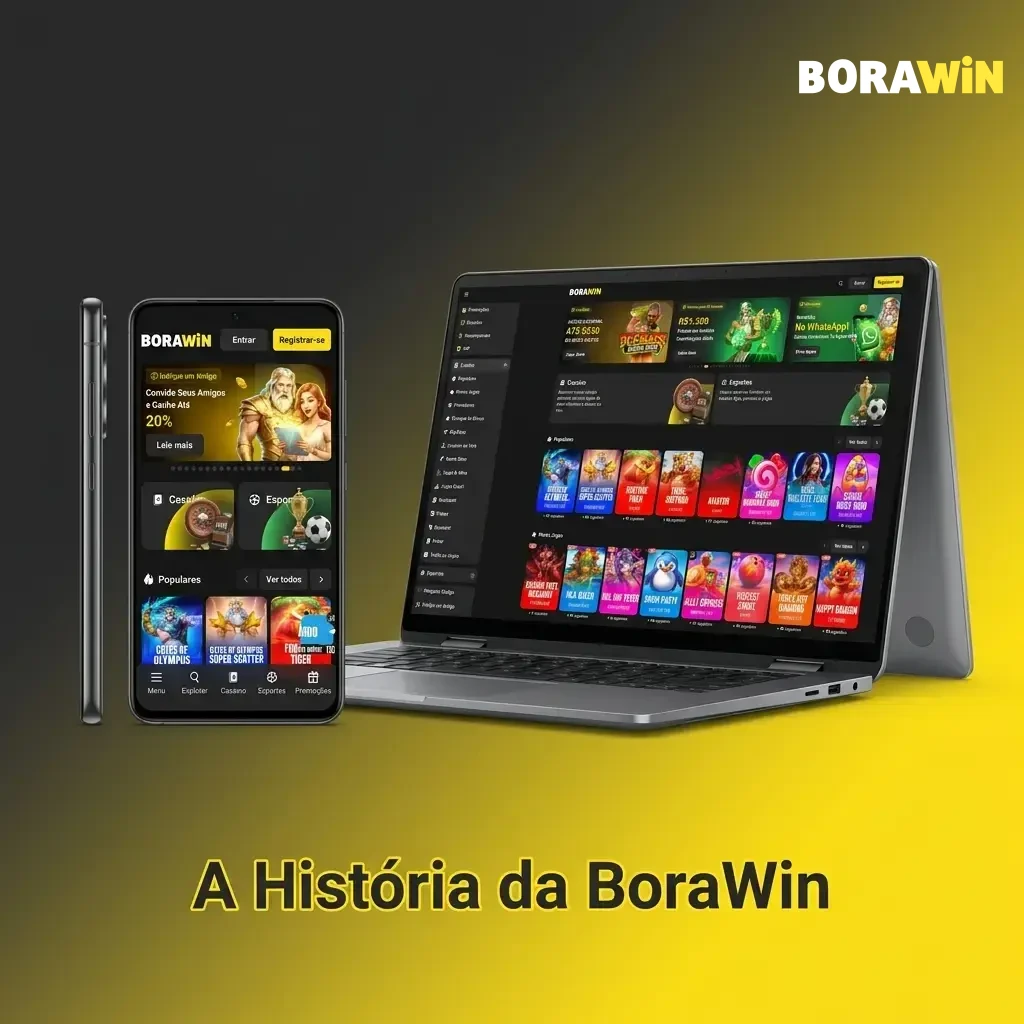 História da BoraWin: plataforma de apostas online licenciada em Curaçao, voltada ao mercado brasileiro.
