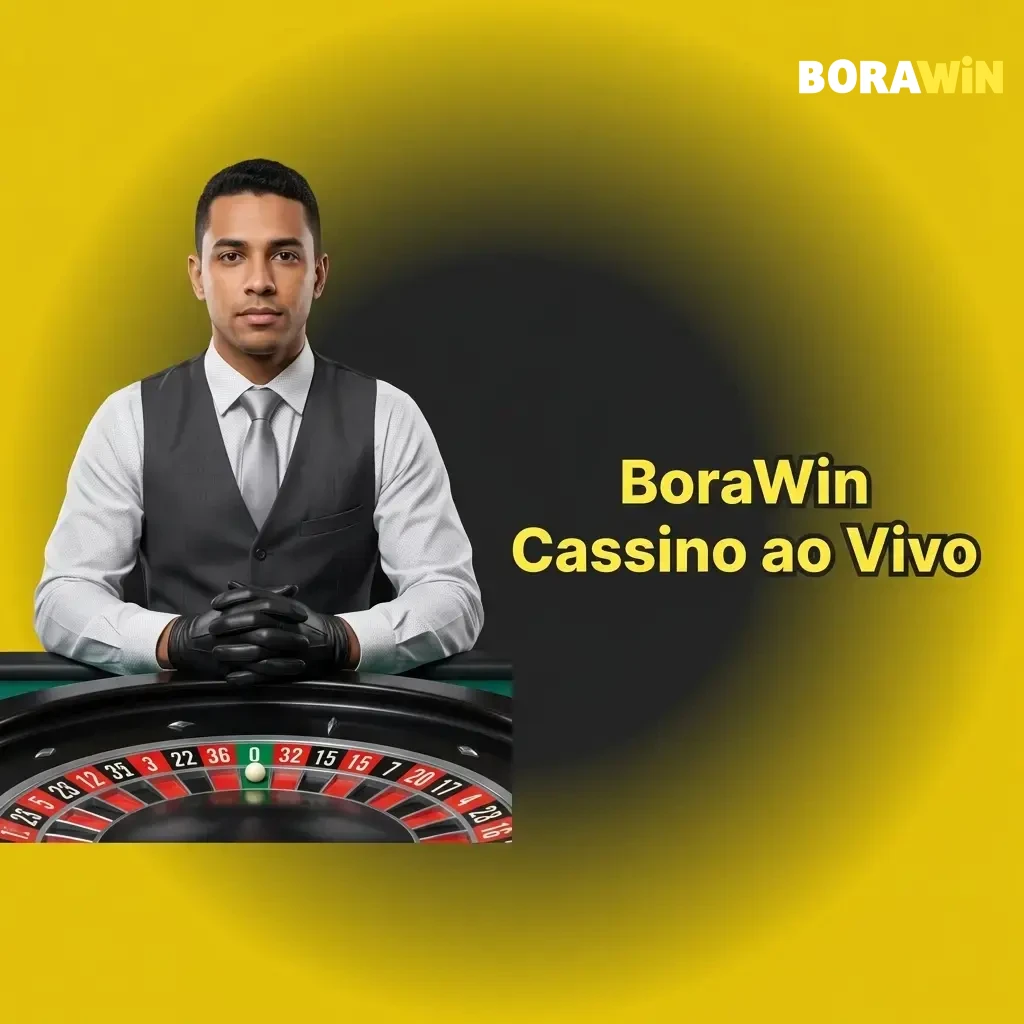 Cassino ao vivo BoraWin com dealers reais em HD, roleta, blackjack, bacará, game shows e pôquer ao vivo.