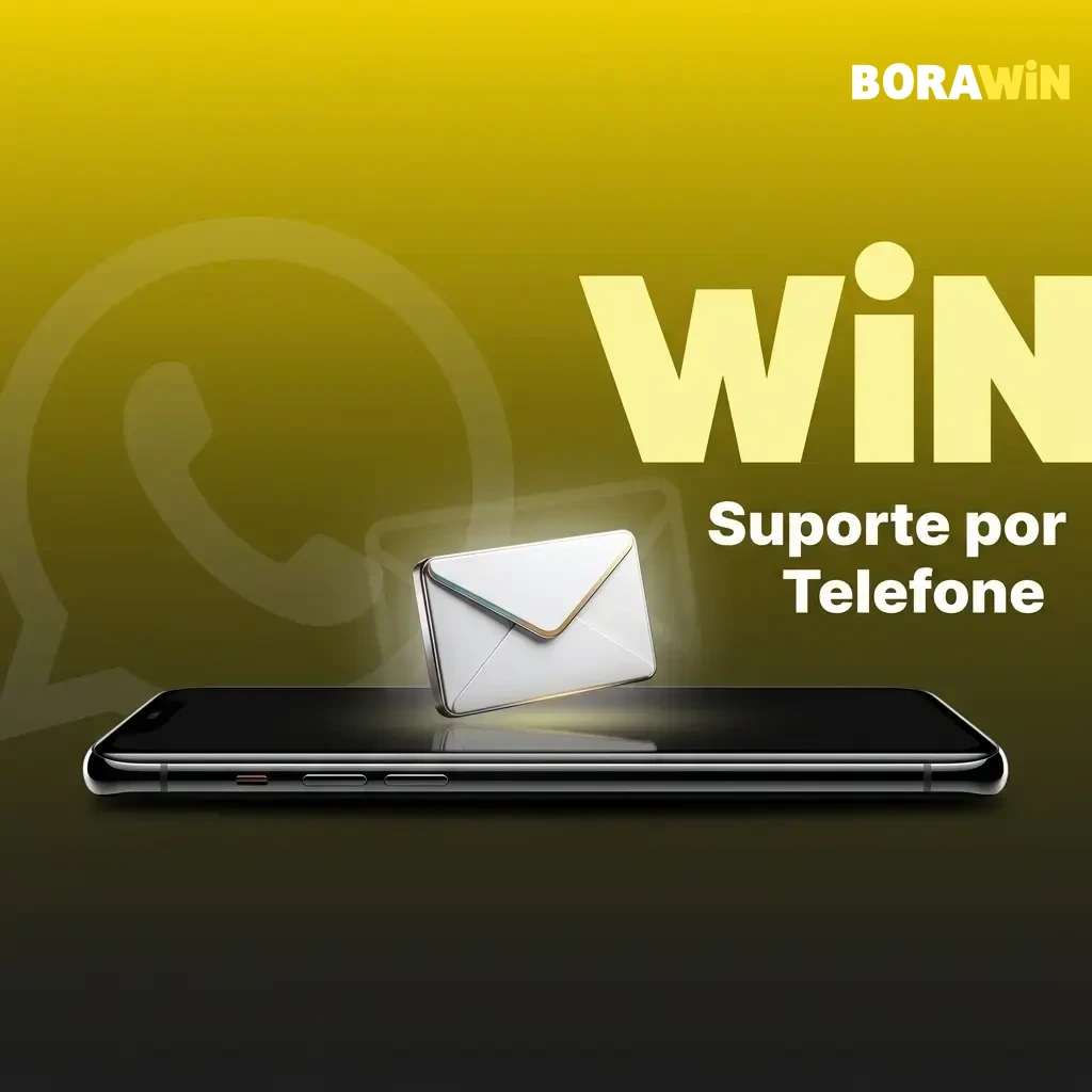 Suporte por telefone da BoraWin para jogadores com atendente ao vivo, ideal para urgências e transações financeiras.