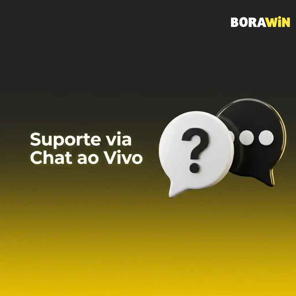 Suporte via chat ao vivo da BoraWin disponível 24h, com atendimento em português e respostas em menos de 2 minutos.