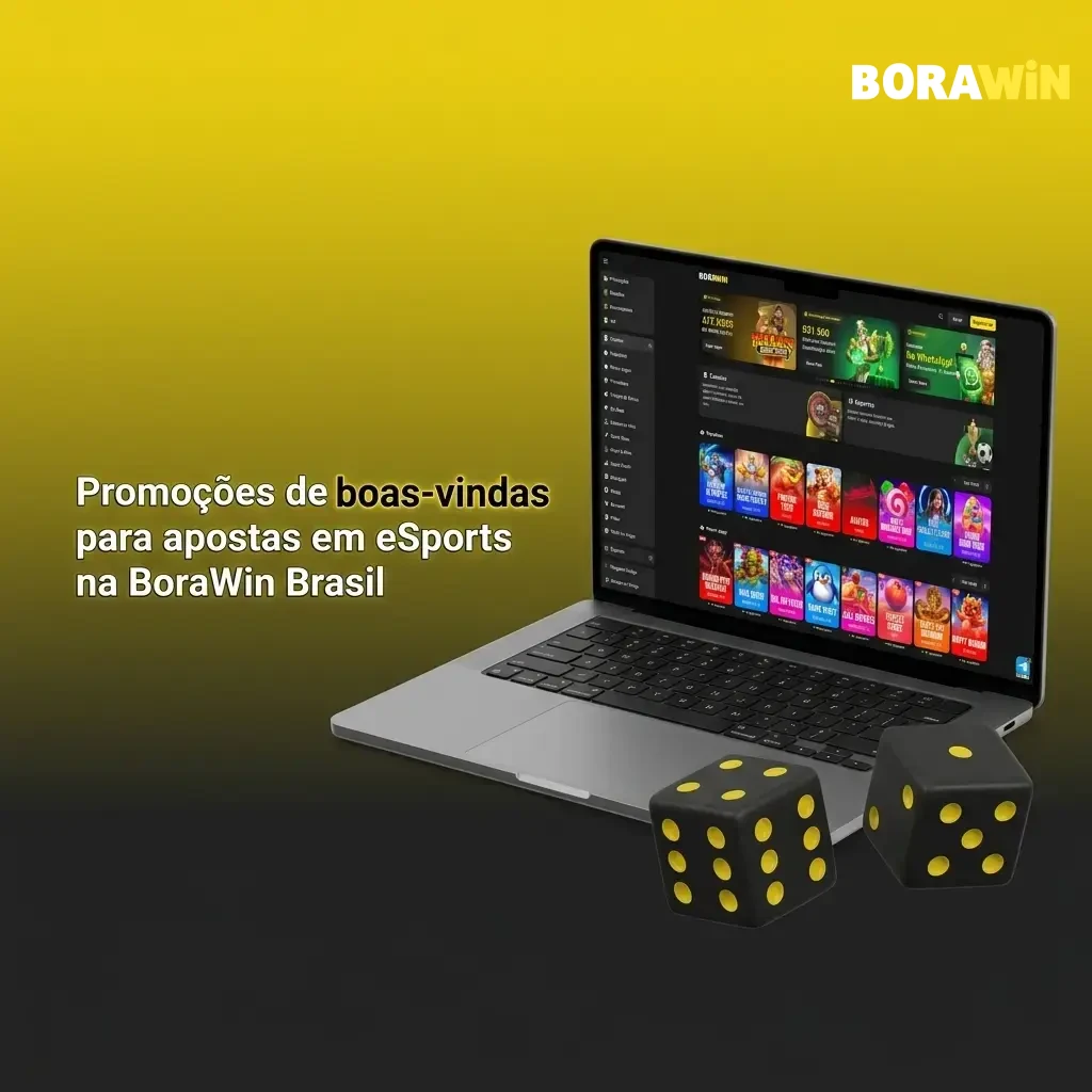Promoções de boas-vindas BoraWin: até R$1.500 em apostas esportivas e R$3.000 no cassino.